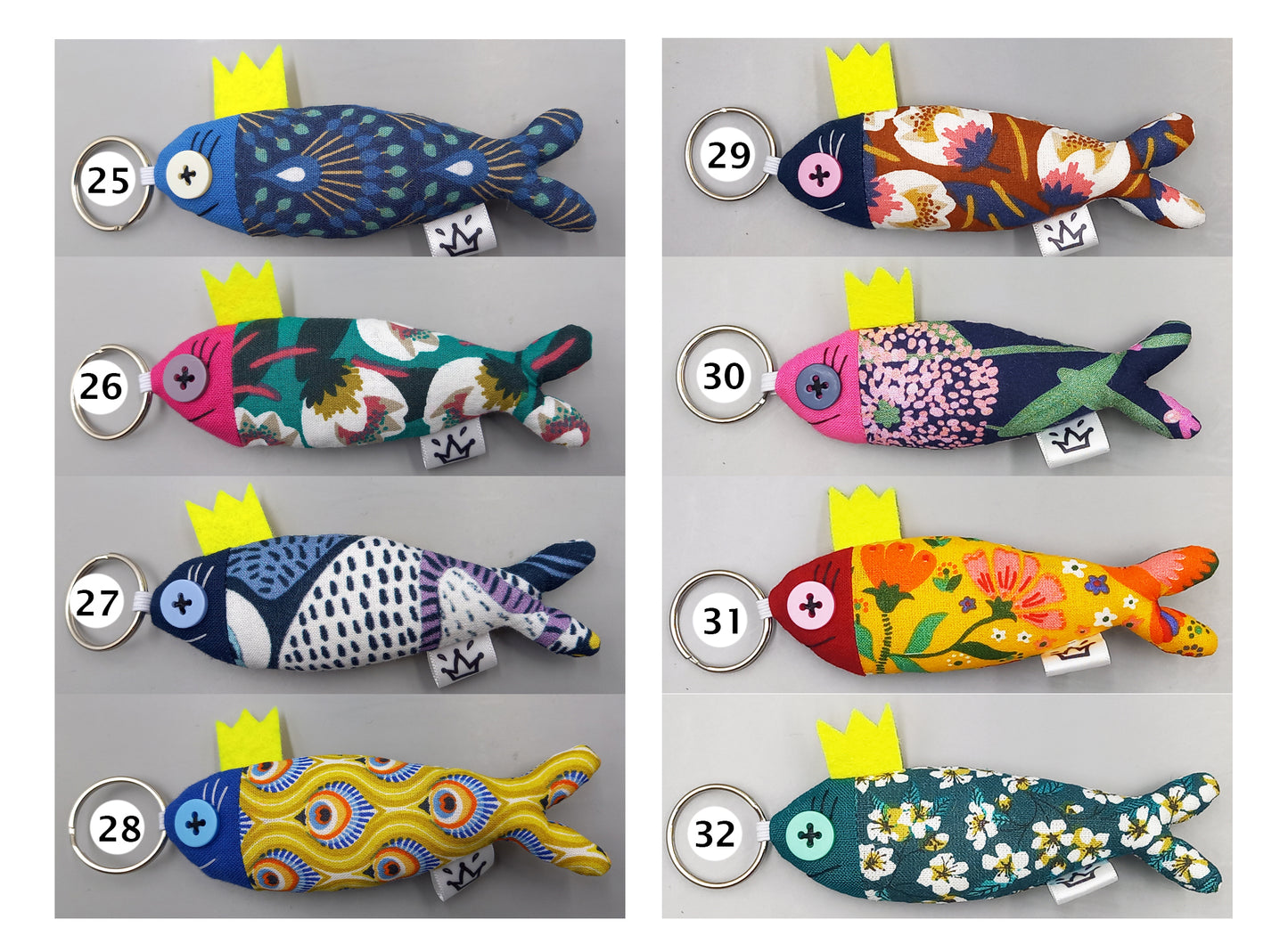 Porte-clés Sardine