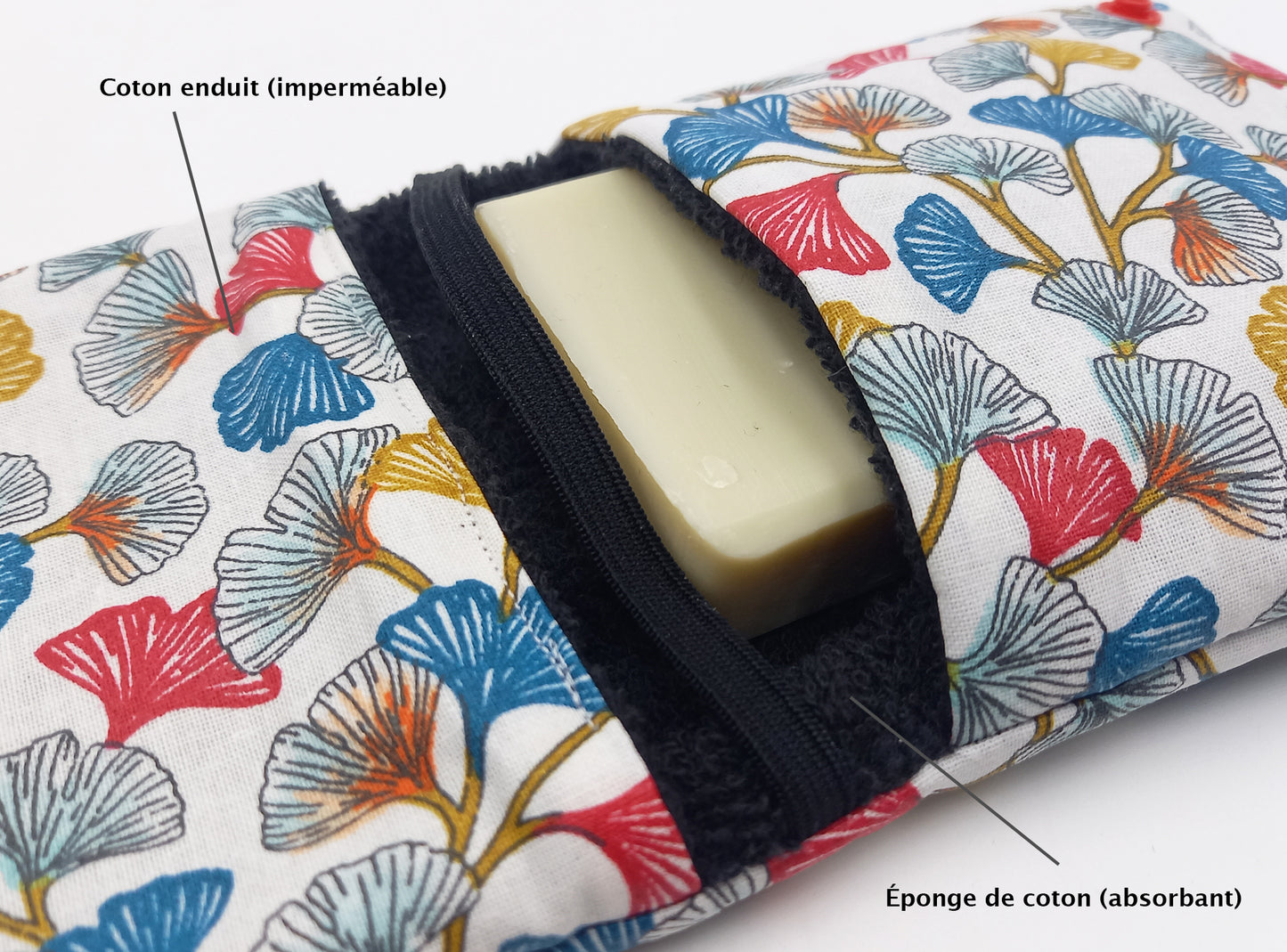 Double pochette savon
